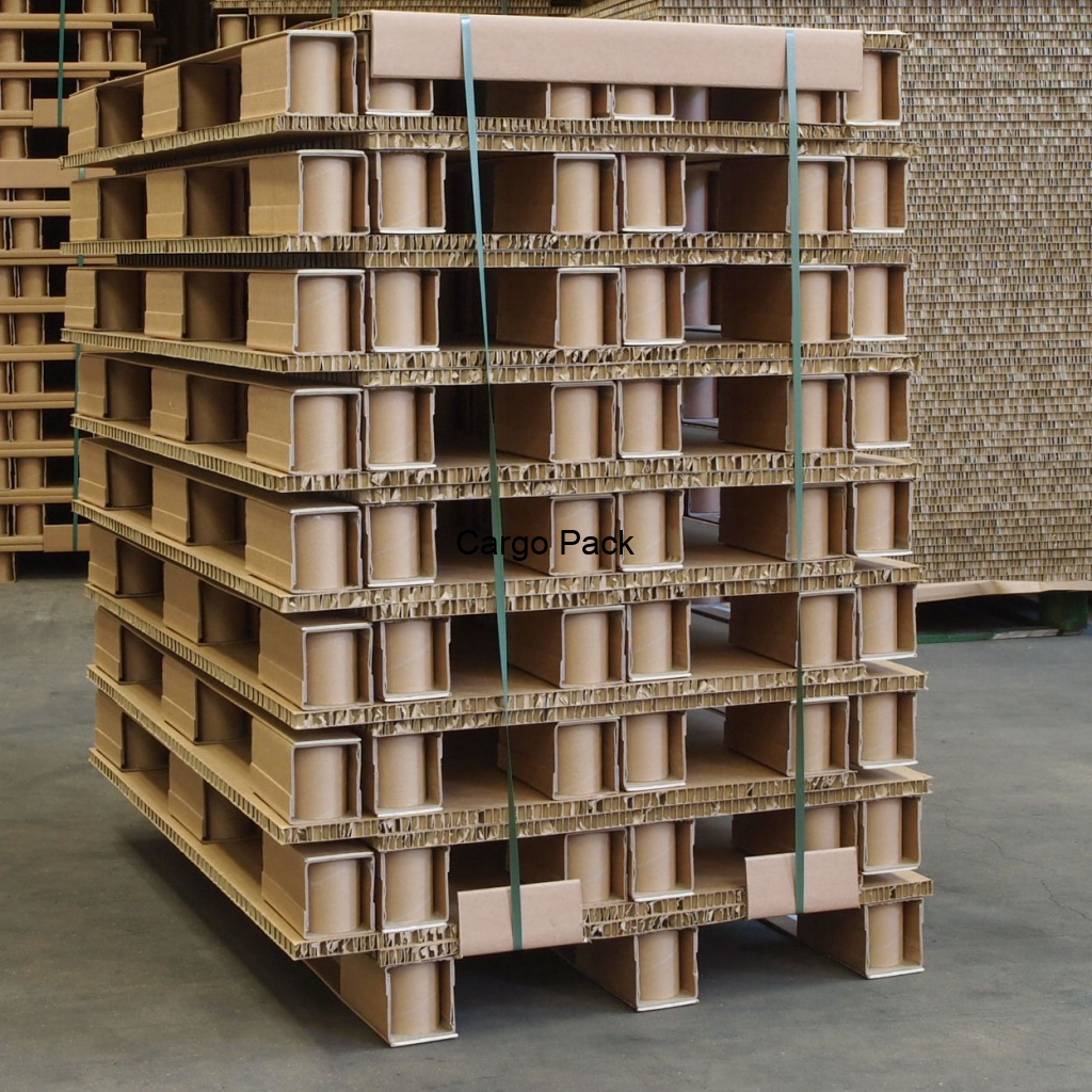 1Pallets crossed paper pallet